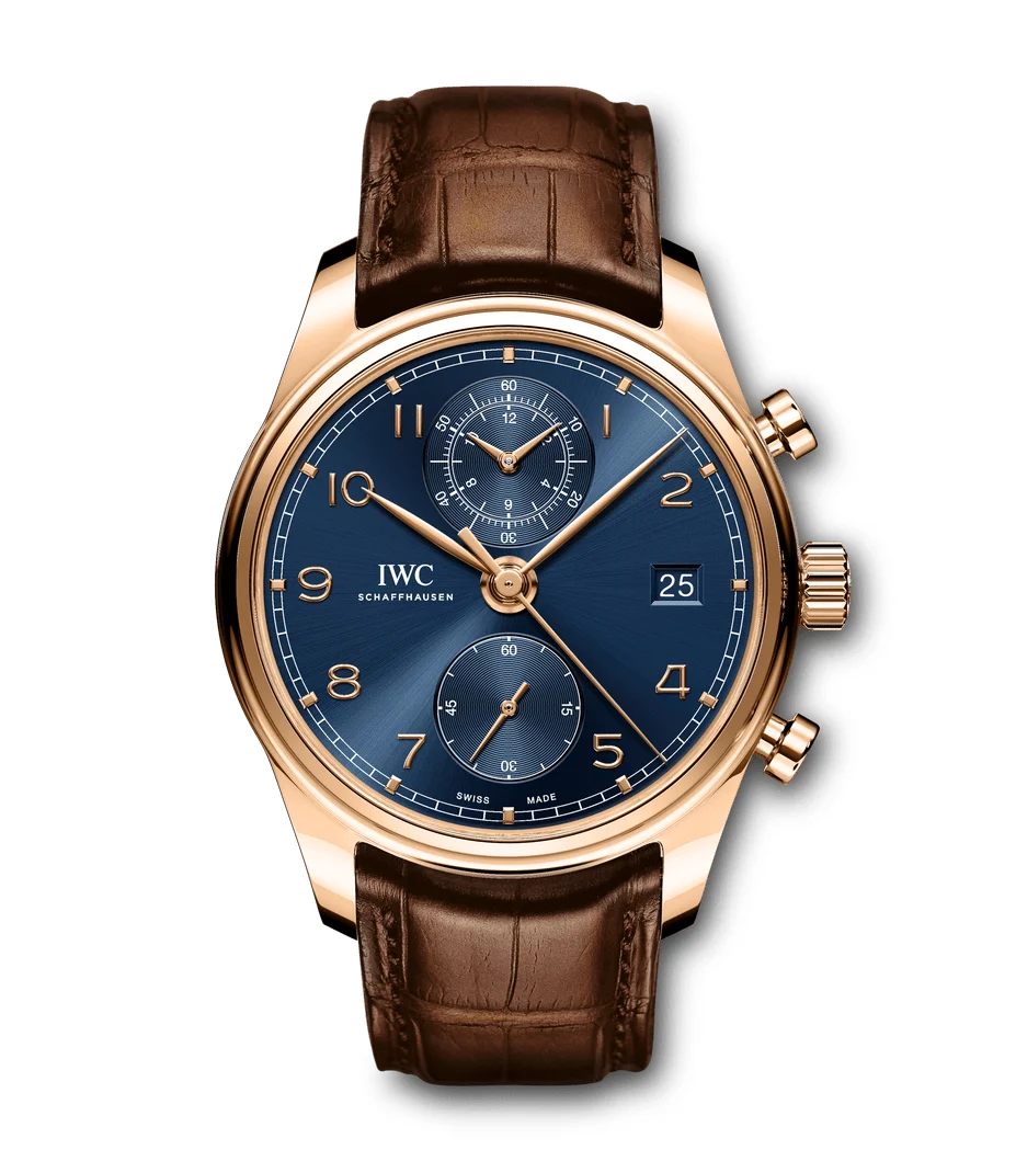IWC Portugieser Chronograph Classic Edition Bucherer IW390305 42 mm kol saati