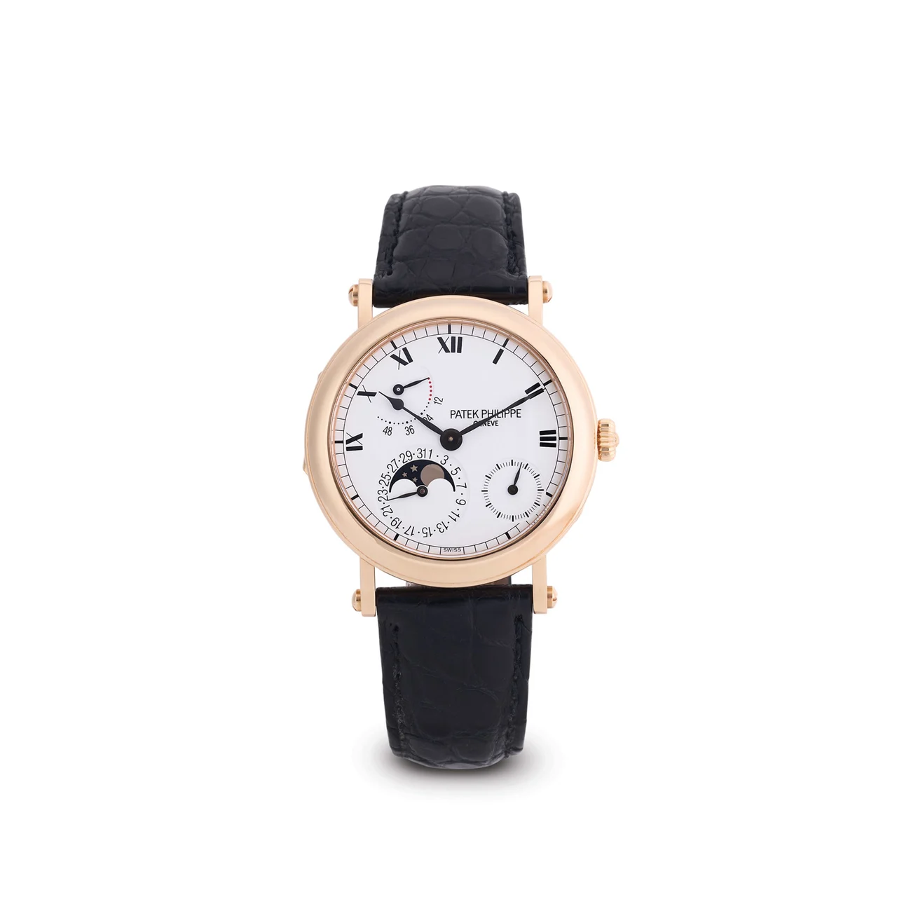 Patek Philippe PATEK PHILIPPE, REF. 5054R-001, POWER RESERVE, MOONPHASE, 18K PINK GOLD kol saati