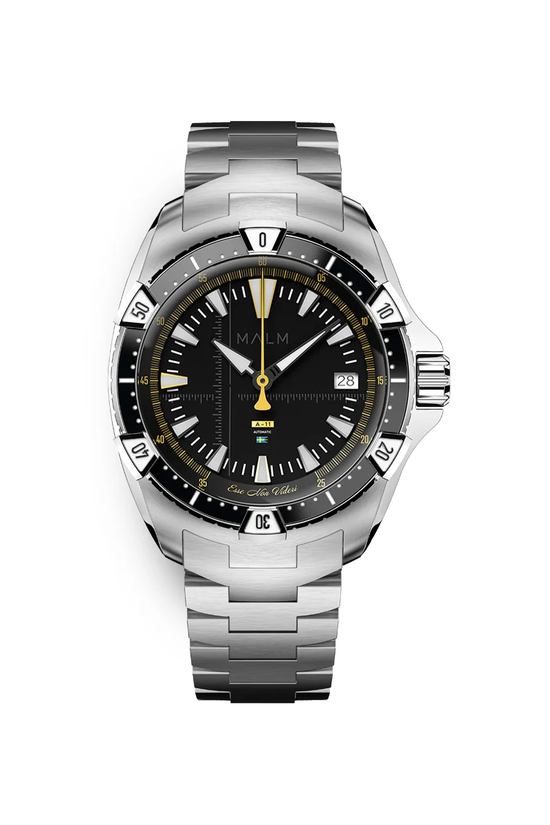 MALM watches MALM watches A-11 MW-A11SILV44 44 mm kol saati