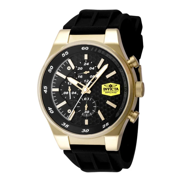 Invicta Racing Watch - 44mm, Black (48875) kol saati