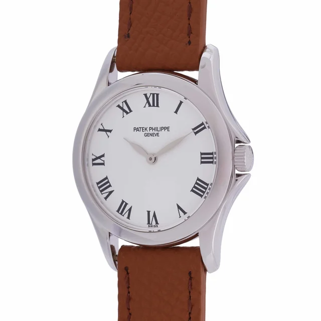 Patek Philippe PATEK PHILIPPE, REF. 4905G, CALATRAVA, 18K WHITE GOLD kol saati