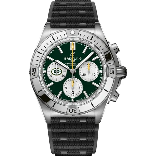 Breitling Chronomat B01 42 NFL Green Bay Packers Edition AB01342B1L1S1 42 mm kol saati
