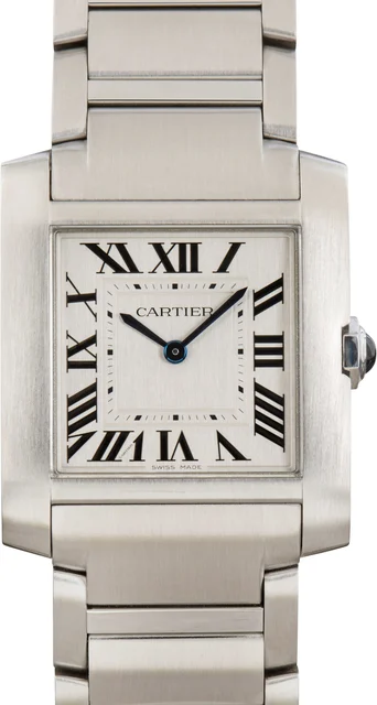 Cartier Tank Francaise WSTA0074 Medium Model kol saati
