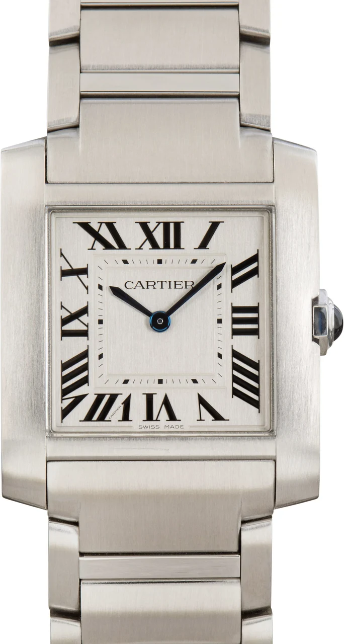 Cartier Tank Francaise WSTA0074 Medium Model kol saati
