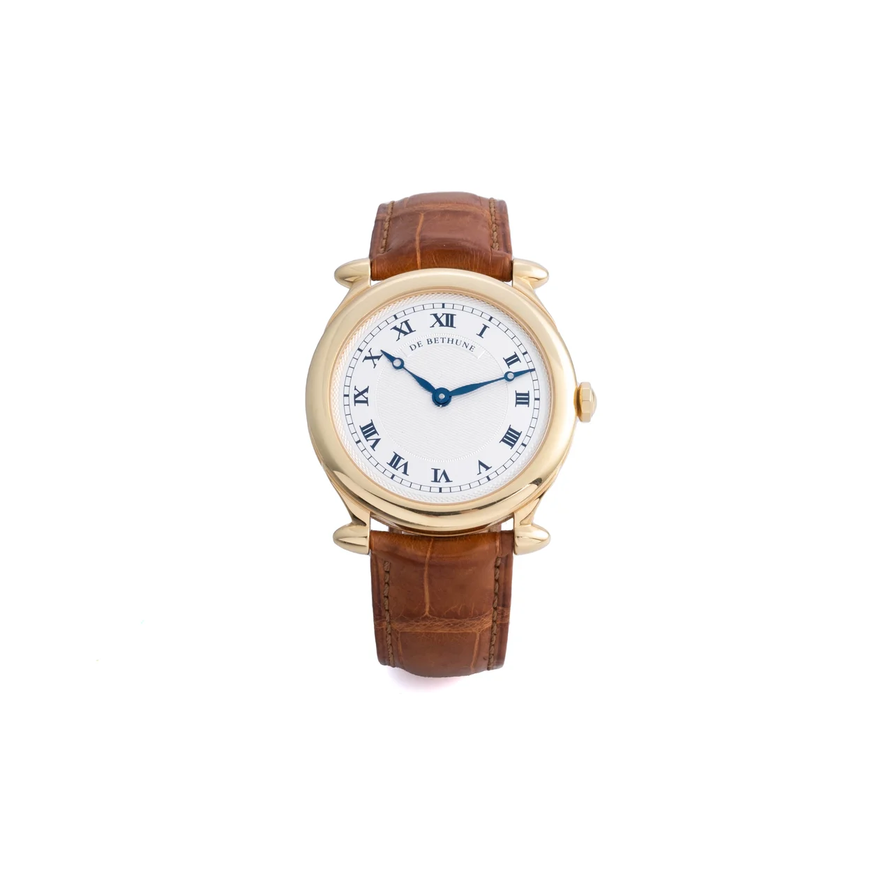De Bethune Ref. DB 2, calibre C. D. B.; 18K yellow gol kol saati