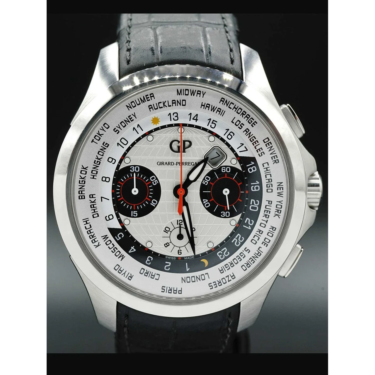 Girard-Perregaux Girard Perregaux Traveller 49700-11-131-BB 210000023694 44 mm kol saati