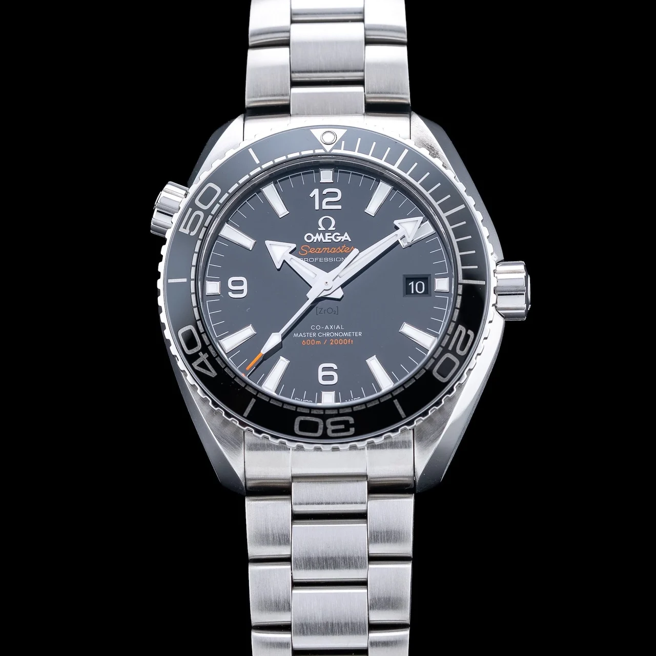 OMEGA Seamaster Planet Ocean Black Dial 215.30.44.21.01.001 210009N39256 kol saati