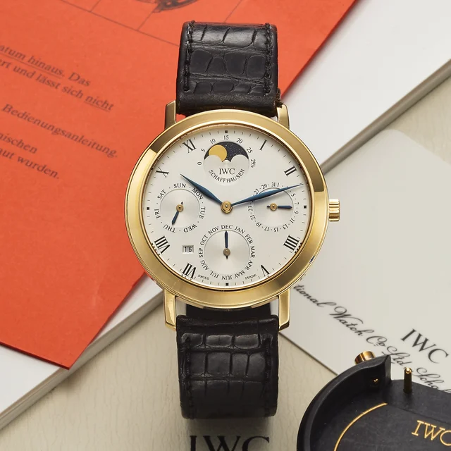 IWC IWC REF. 2050 "ROMANA" PERPETUAL CALENDAR kol saati