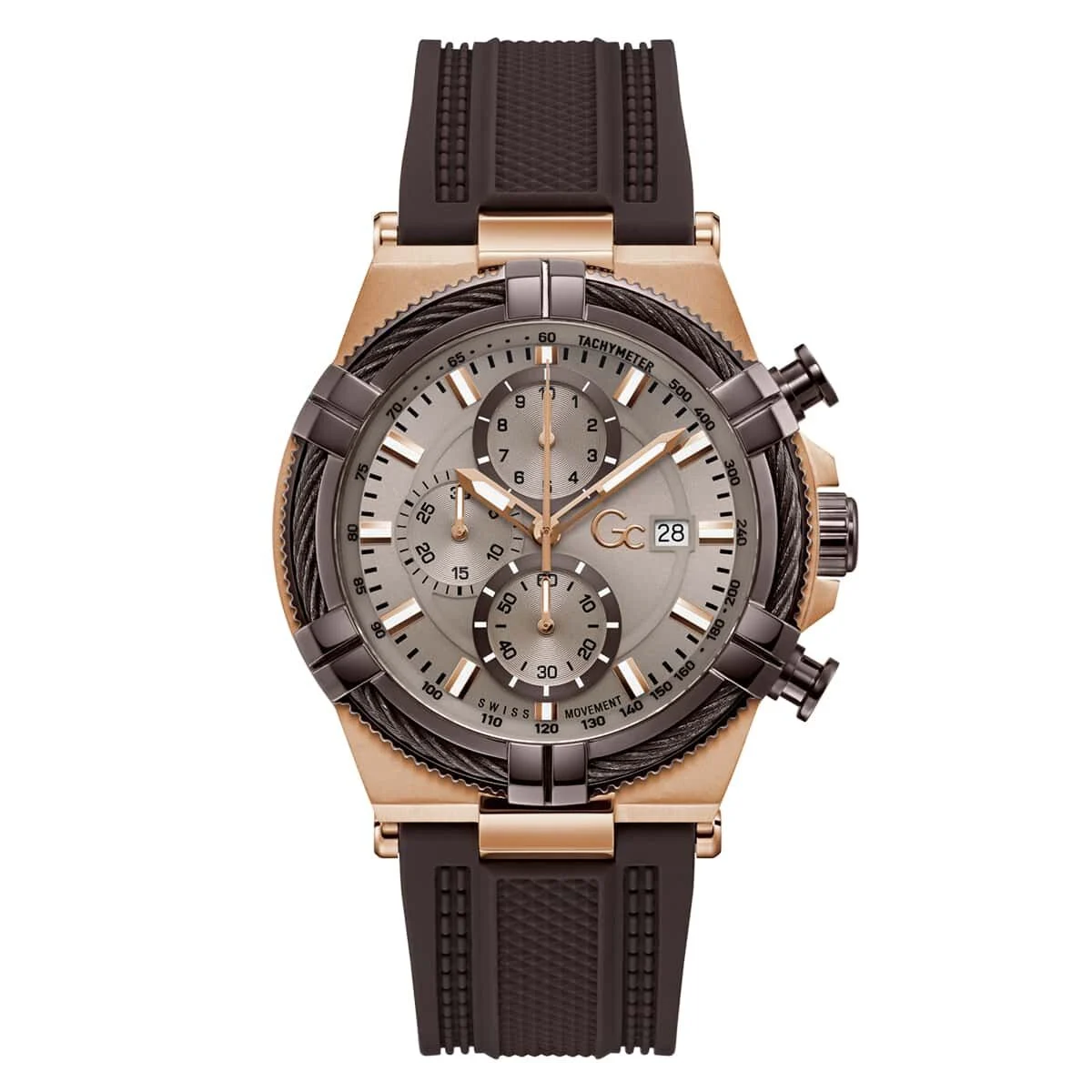 Gc GCZ76004G7 44 mm kol saati