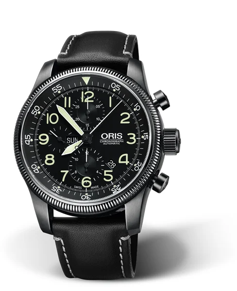 Oris Big Crown Timer Chronograph 01 675 7648 4234-07 5 23 77 46 mm kol saati
