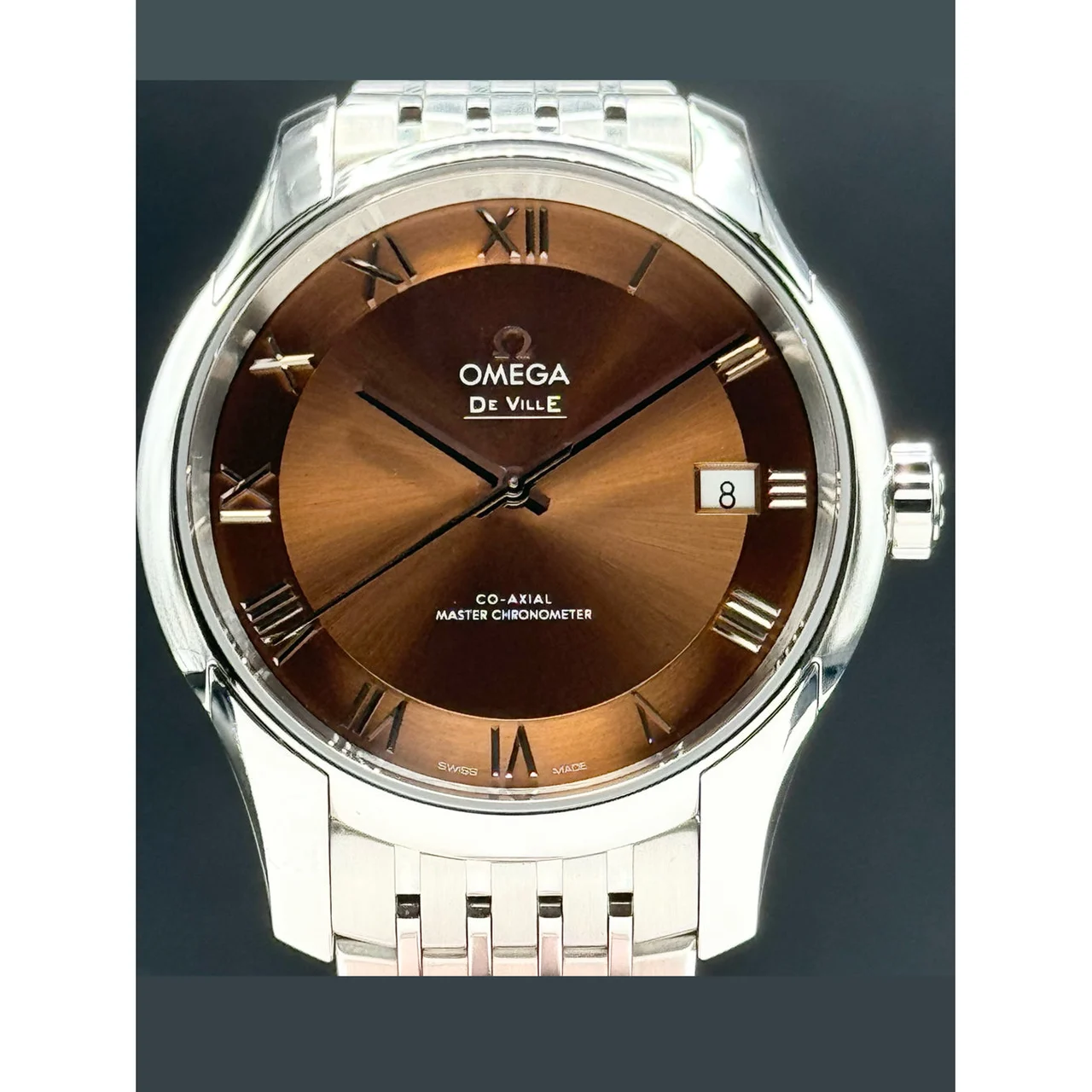 OMEGA Ville Hour Vision Co-axial Master Chronometer 210000079711 kol saati