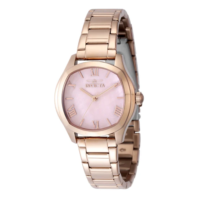 Invicta Wildflower Watch w/ Mother of Pearl Dial - 32.5mm, Rose Gold (48240) kol saati