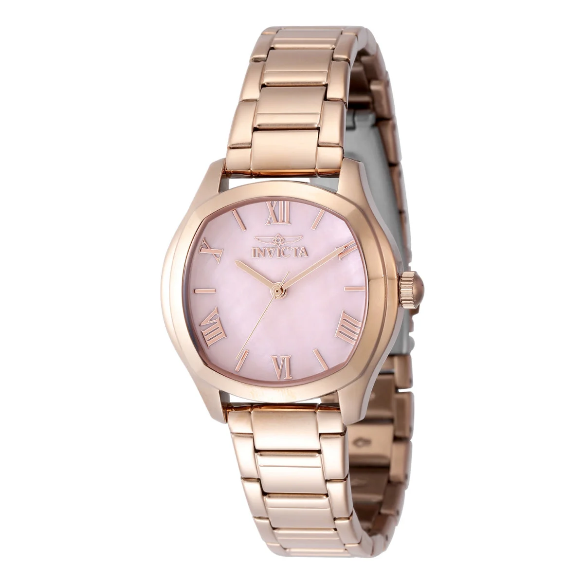 Invicta Wildflower Watch w/ Mother of Pearl Dial - 32.5mm, Rose Gold (48240) 32.5 mm kol saati