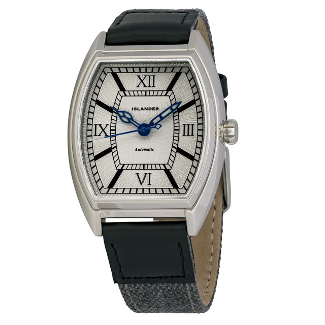 Islander Astoria Automatic Dress Watch with Silver Dial #ISL-262 kol saati