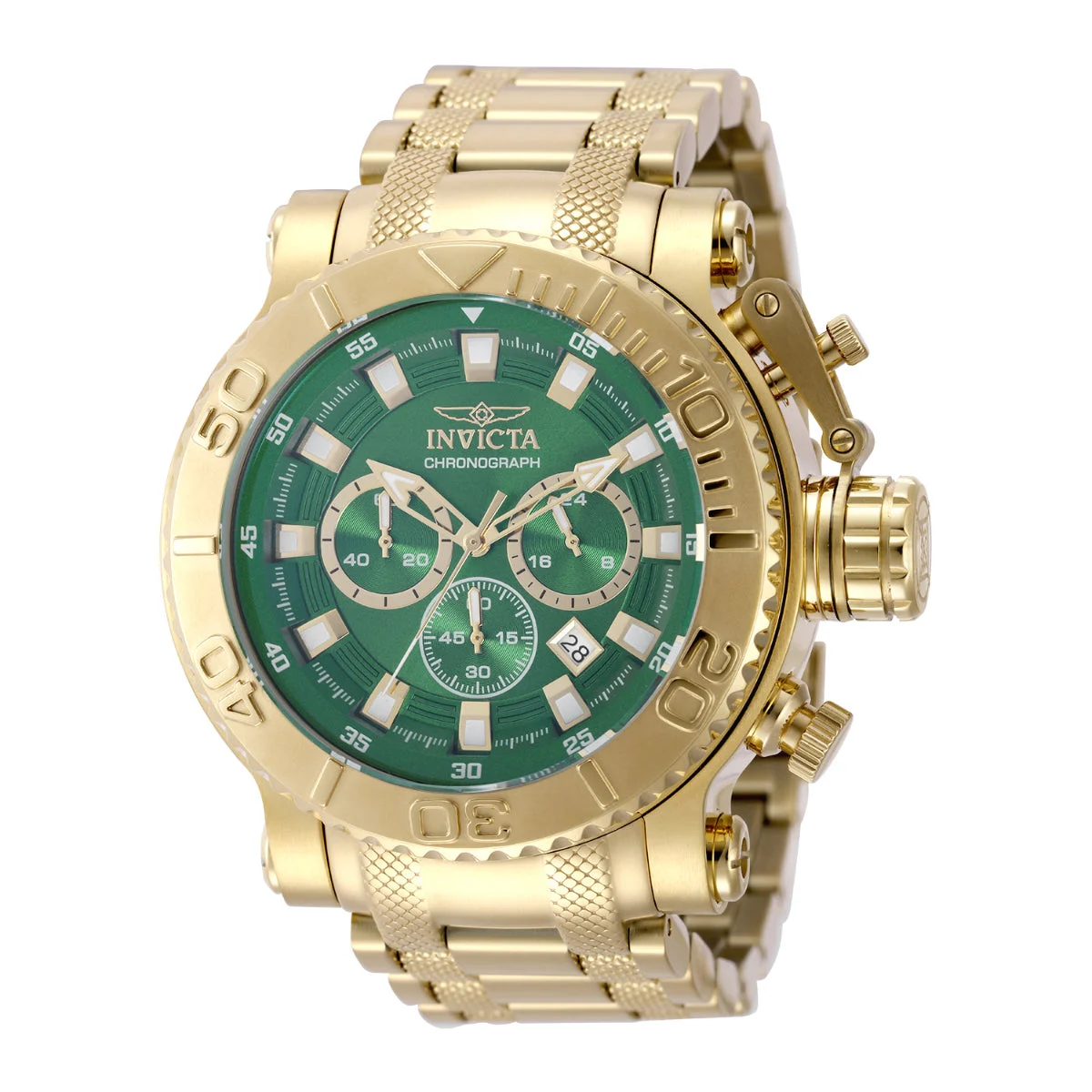 Invicta Coalition Forces Synarchy Watch - 52mm. Gold (50116) 52 mm kol saati