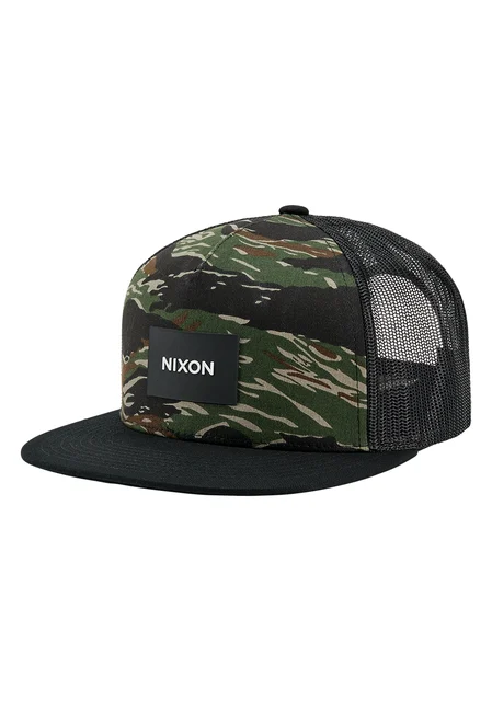 Nixon US Team Trucker Hat - Tiger Camo C2167-2351-00 kol saati