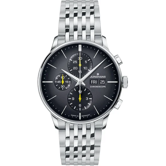 Junghans Meister Chronoscope, English Date 027/4429.47 kol saati
