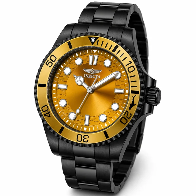 Invicta Pro Diver Kromatyks Watch - 43mm, Black (50970) kol saati