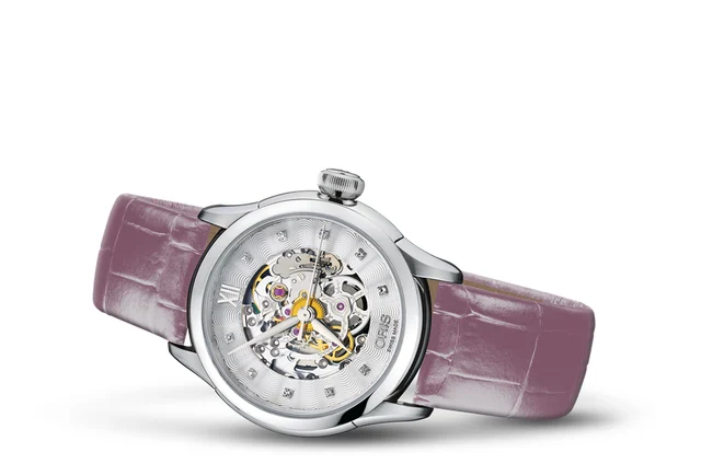 Oris Artelier Skeleton Diamonds 01 560 7604 4019-07 5 16 62FC kol saati