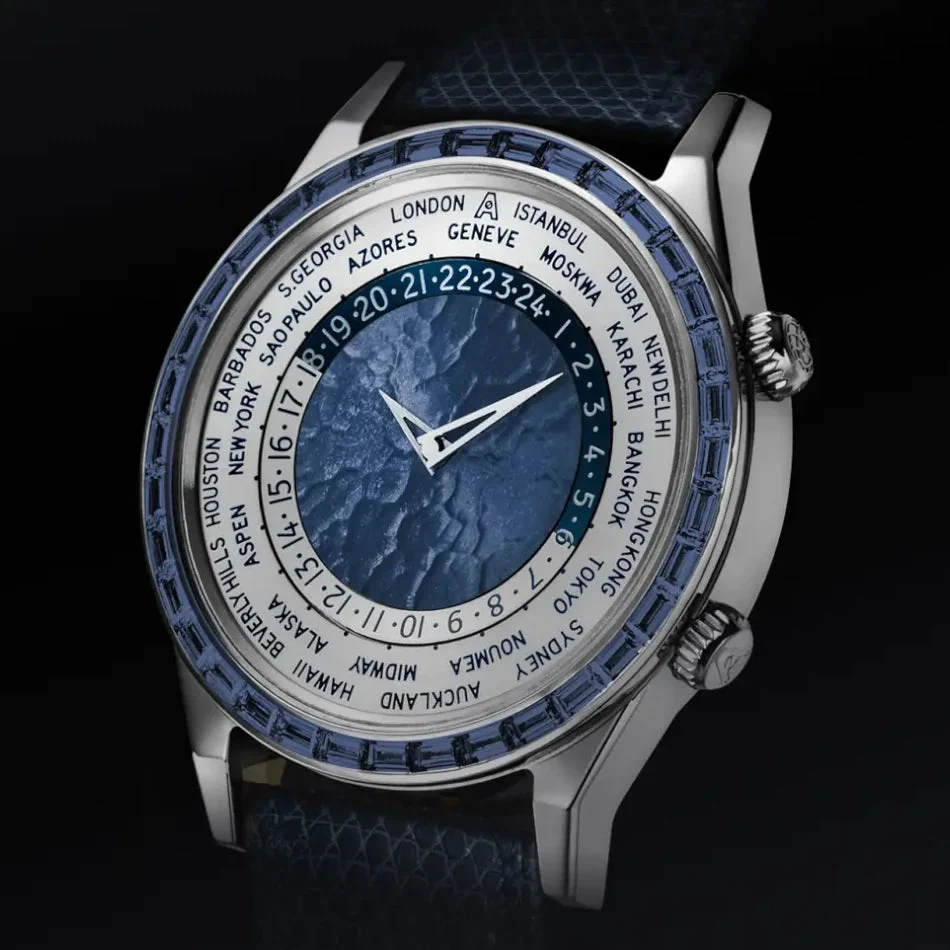 Andersen Genève Tempus Terrae Sapphire Worldtimer tempus-terrae kol saati