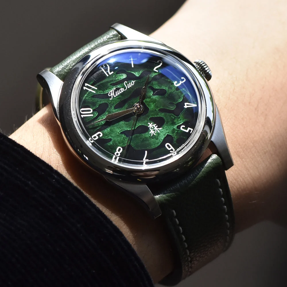 Cronos Watch Store HuaSuo 38mm Lacquered Dial PT5000 Automatic Watch huasuo-38mm-lacquered-dial-pt5000-automatic-watch 38 mm kol saati