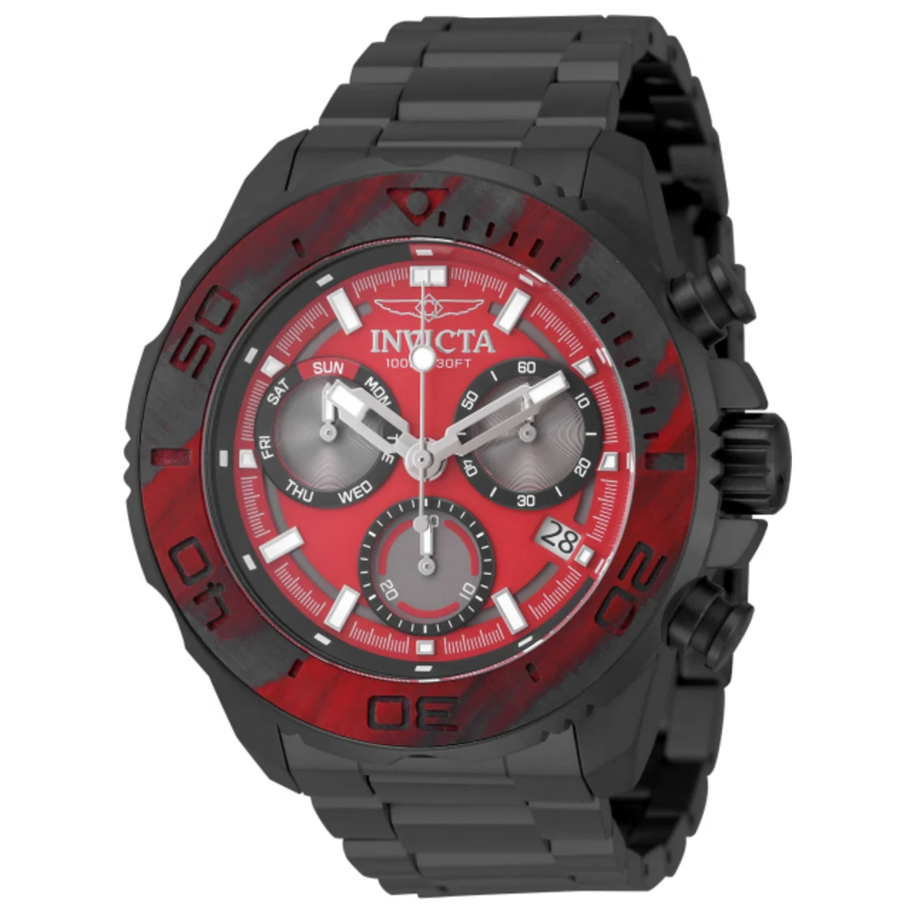Invicta Carbon Hawk Watch IN-51081 kol saati