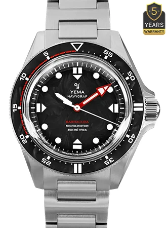 Yema Navygraf Barracuda CMM.20 - Bracelet - Ltd Ed 400pcs 21.26.20.66.SNL.M/YM 39 mm kol saati