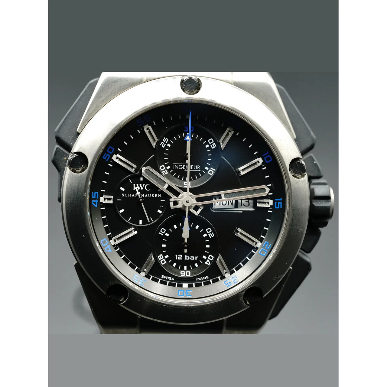 IWC Ingenieur Double Chronograph 210000019155 45 mm kol saati