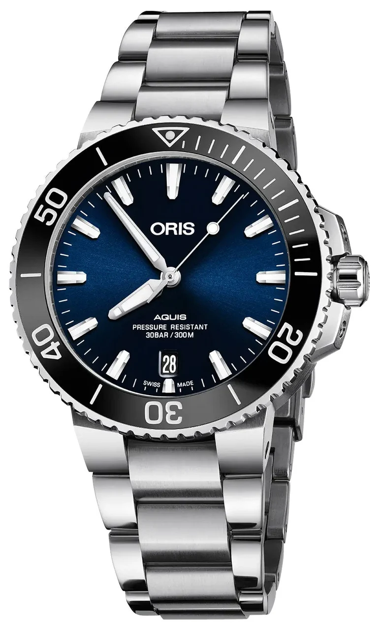 Oris Aquis 733 7732 4135-MB 40 mm kol saati