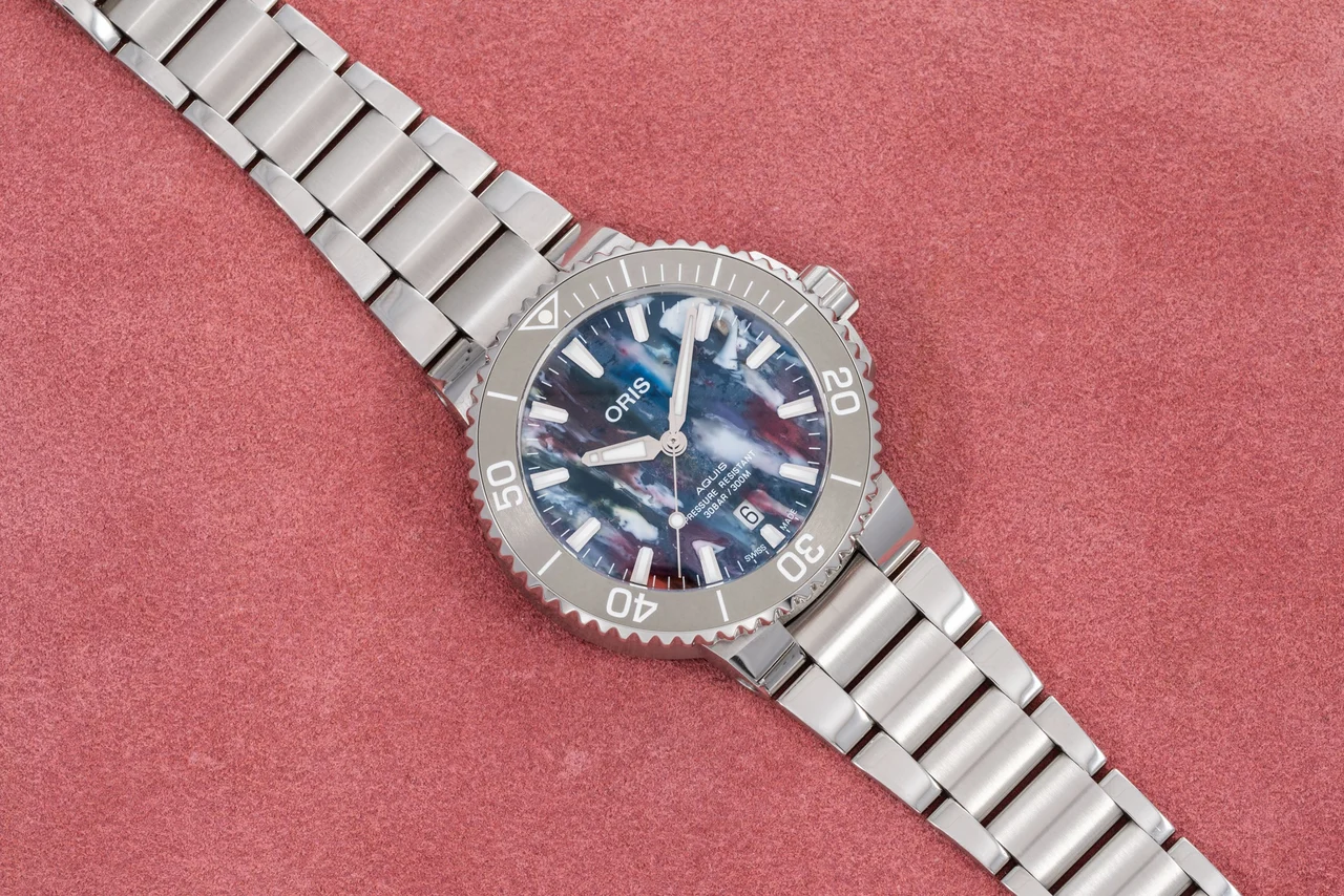 Oris Aquis 40990951 42 mm kol saati