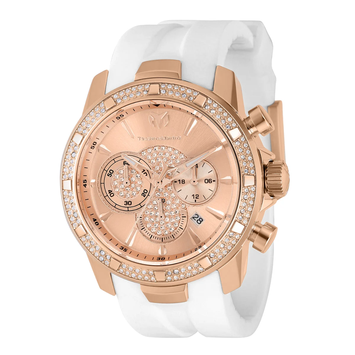 Technomarine Watch - 45mm, White (ZG-TM-621013) 45 mm kol saati