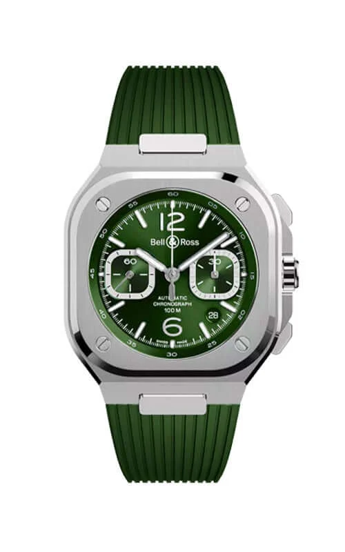 Bell & Ross Bell & Ross Br 05 BR05C-GN-ST/SRB 42 mm kol saati