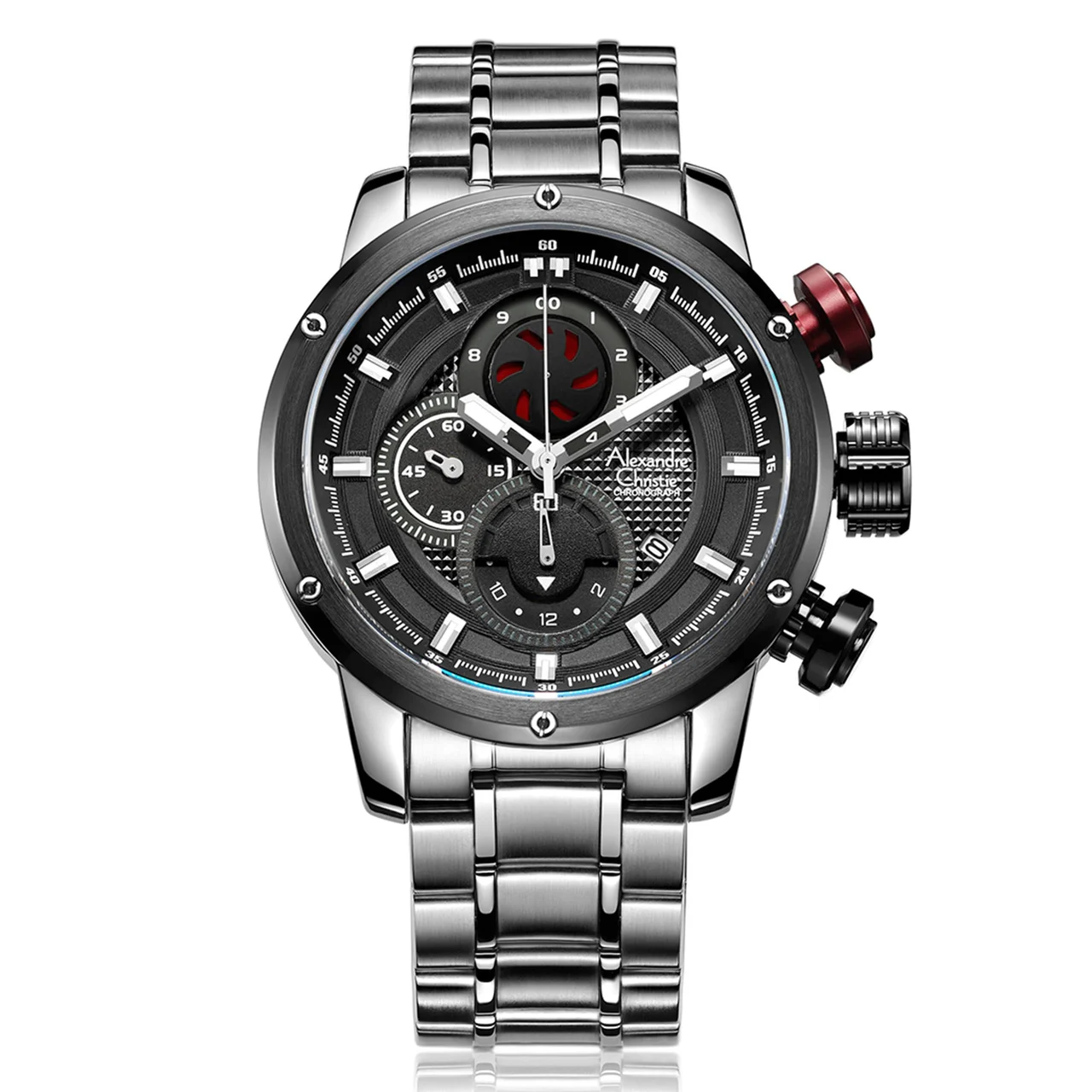 Alexandre Christie 6239MCBTBBA 45 mm kol saati