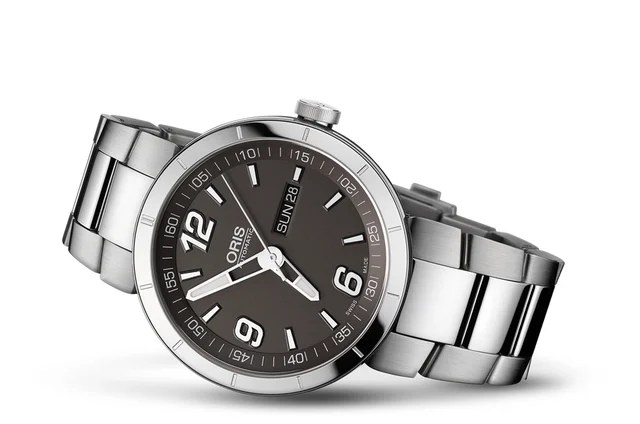 Oris Day Date 01 735 7651 4163-07 8 25 10 kol saati