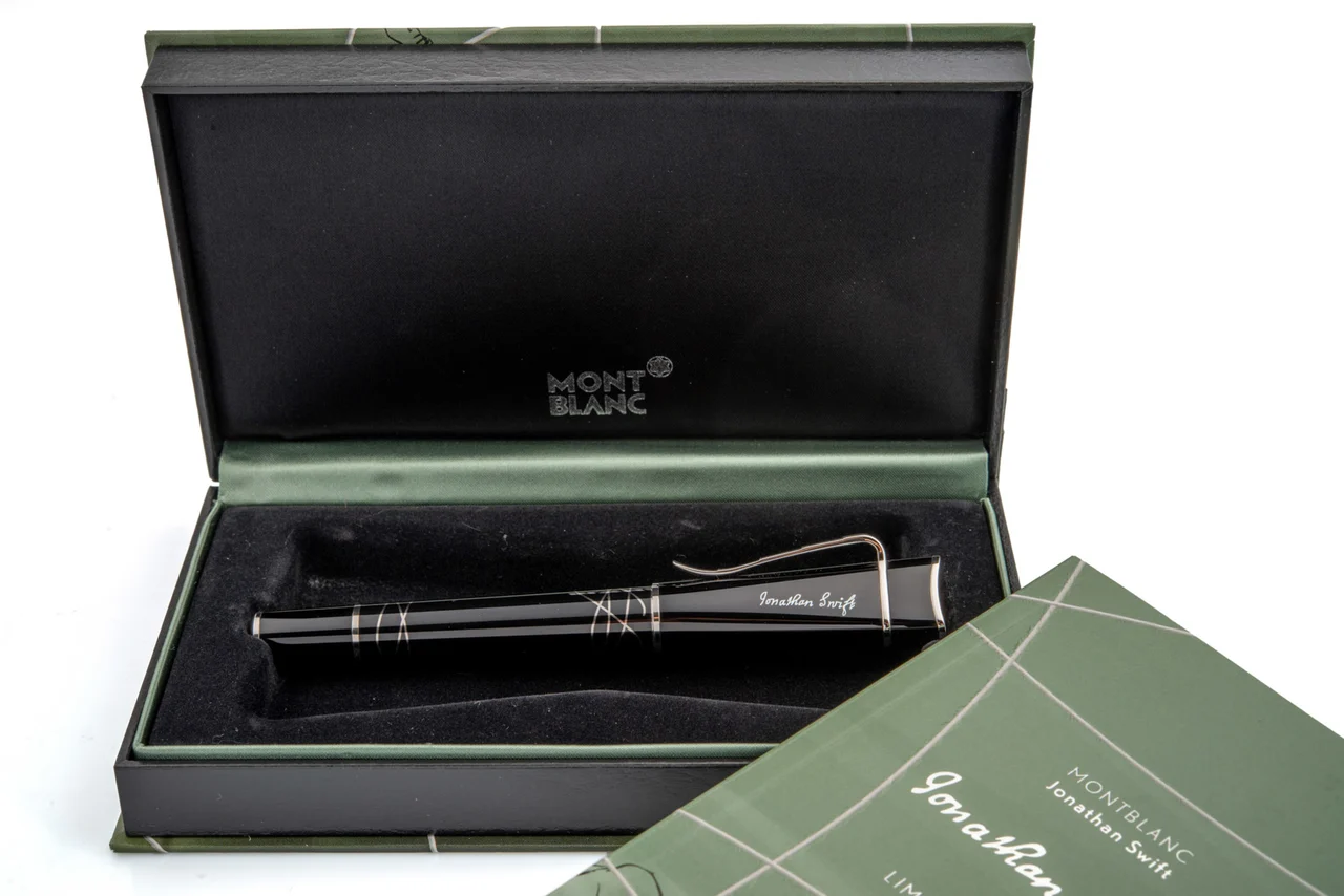 Montblanc “Writers Edition”, Ref. 28793, made in 2012 “Jonathan Swift”, limited edition, No. 02 655 / 12 800 kol saati