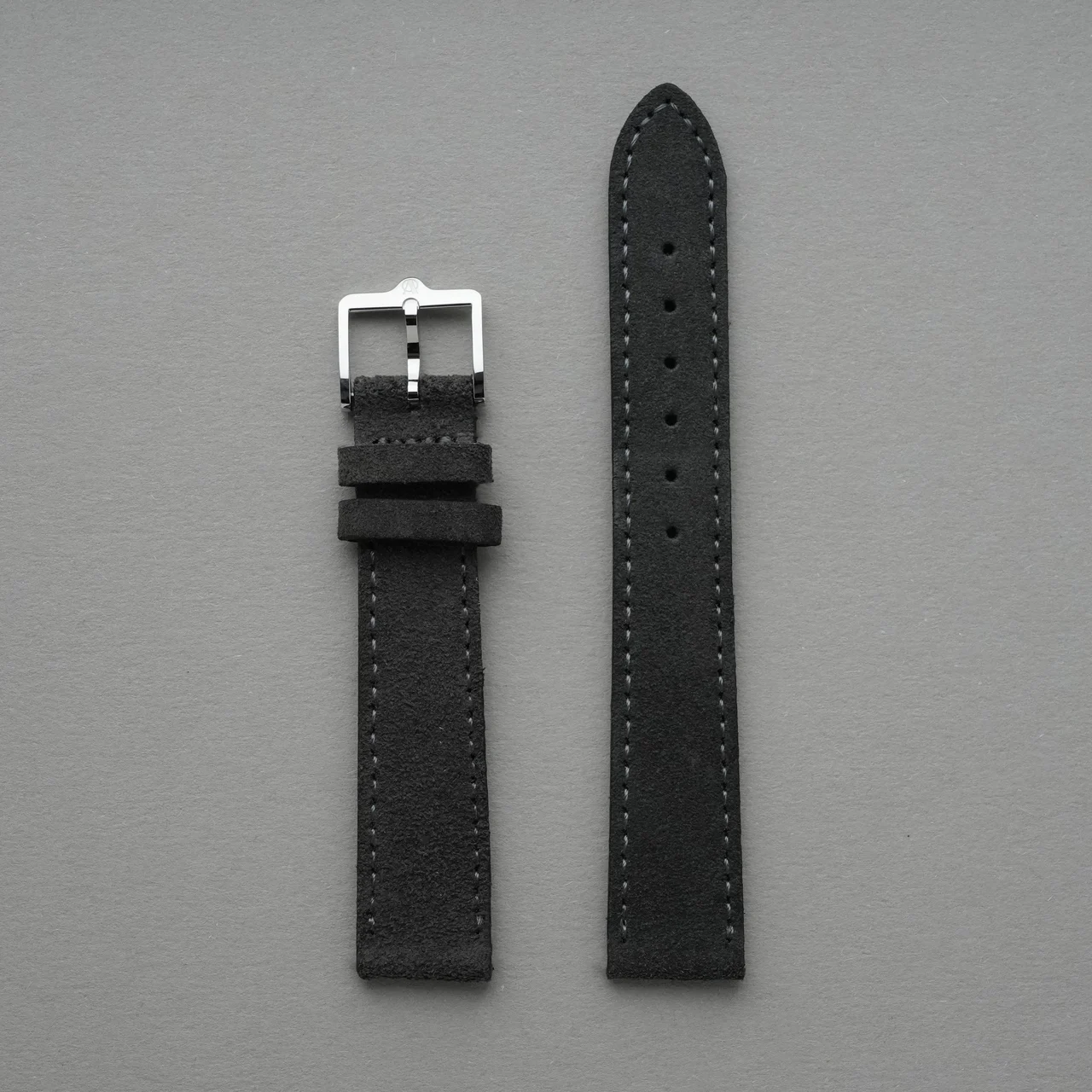 anOrdain Grey suede grey-suede-strap kol saati