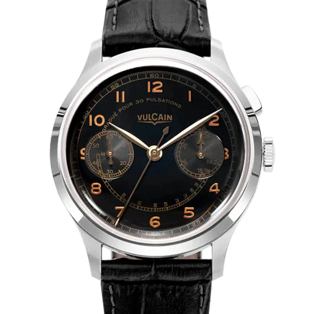 Vulcain Monopusher 41709 39 mm kol saati