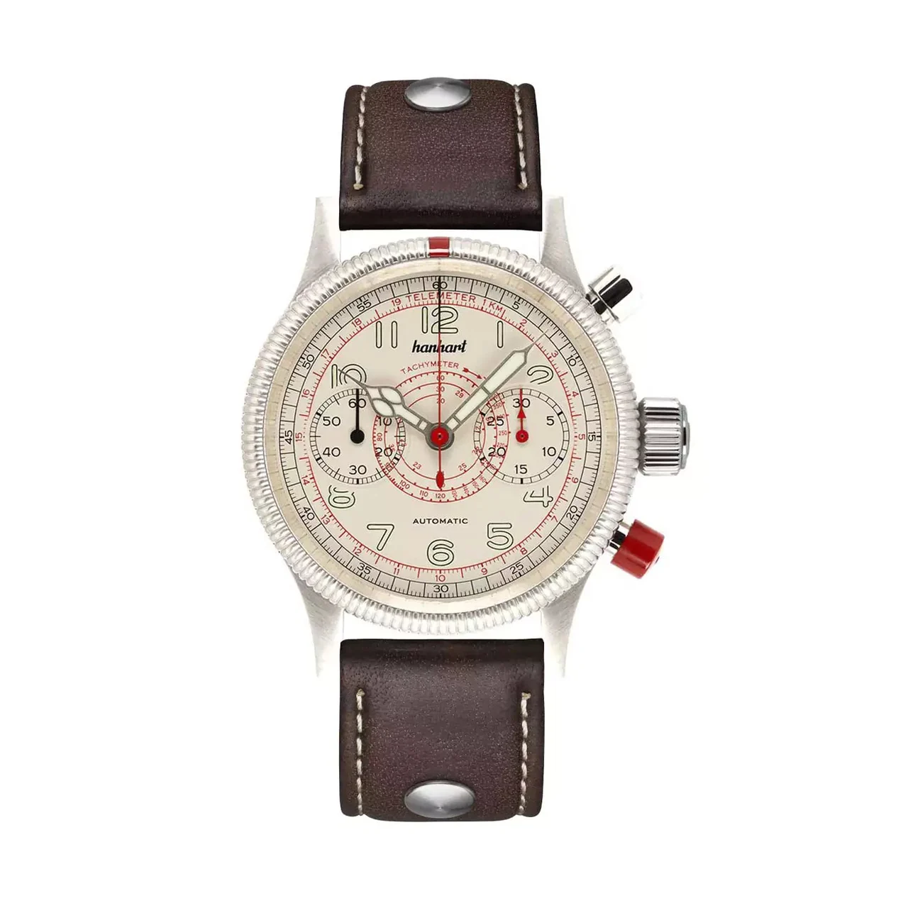 Hanhart Pioneer H721.202-6428-1-3-1-3-1-1-1-1-1-1 40 mm kol saati