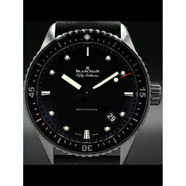 Blancpain Fifty Fathoms Bathyscaphe Ceramic and Liquid Metal 5000-0130-B52A 210000023928 k