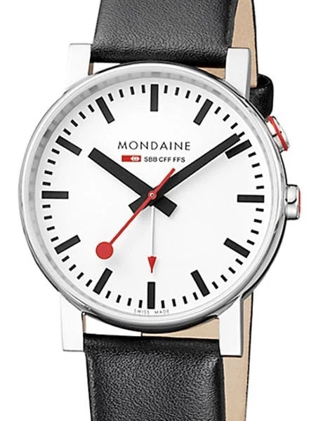 Mondaine Railways EVO Quartz Dress Watch with a Handy Alarm Feature #A468-30352-11SBB kol