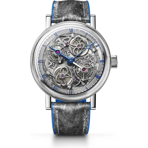 Breguet Classique Double Tourbillon Quai de l'Horloge 5345 5345PT/1S/7XU 46 mm kol saati