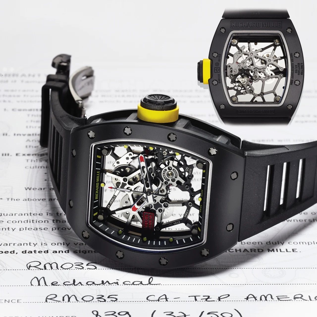 Richard Mille RICHARD MILLE REF. RM035 RAFAEL NADAL kol saati