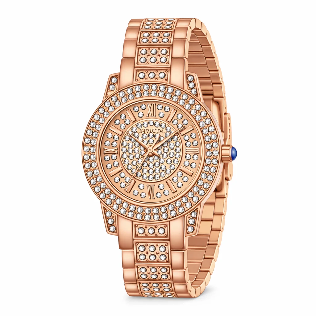 Invicta Wildflower Watch - 32mm, Rose Gold (69426) 32 mm kol saati