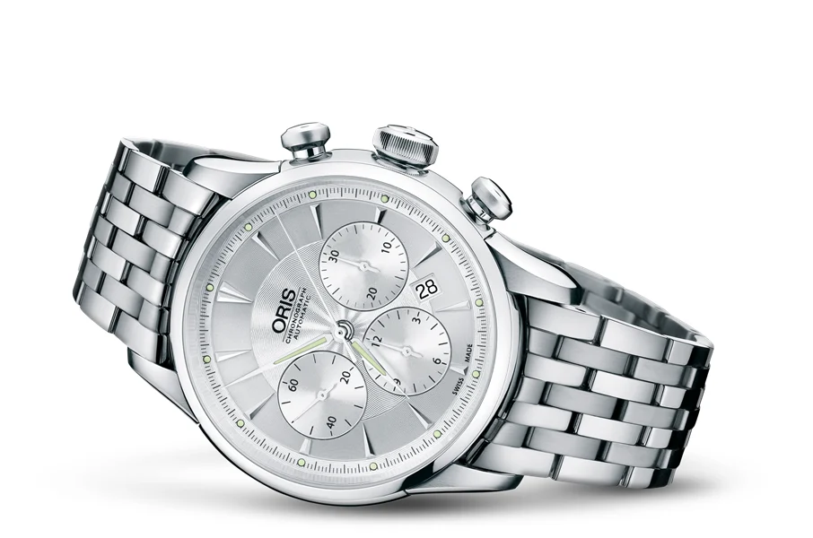 Oris Artelier Chronograph 01 676 7603 4051-07 8 22 73 43.5 mm kol saati