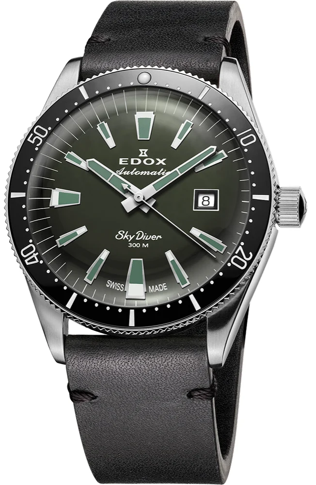 EDOX Skydiver ED450 44 mm kol saati
