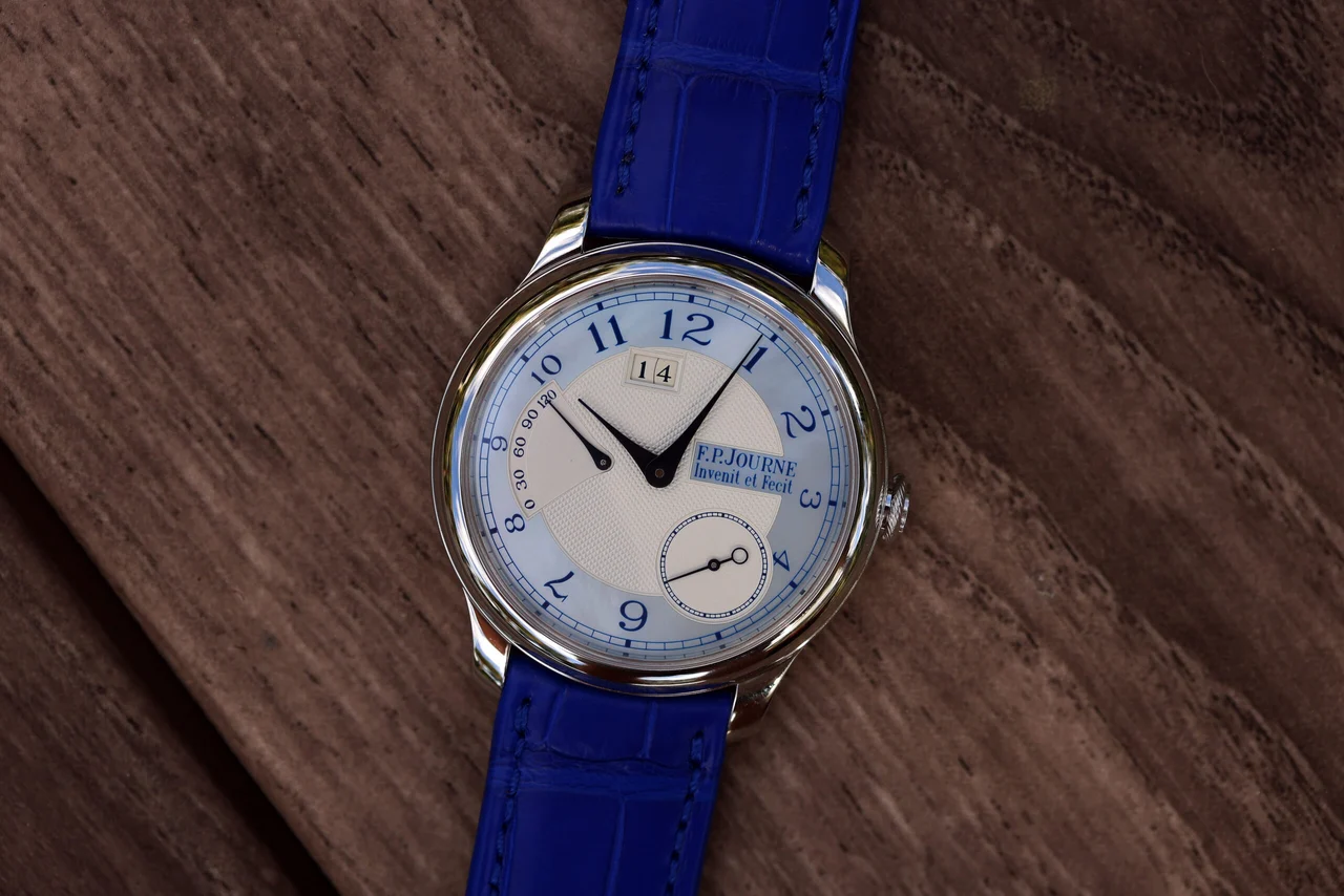 F.P. Journe Octa Automatique Reserve ref. AR “Nacre Platinum 40 mm kol saati