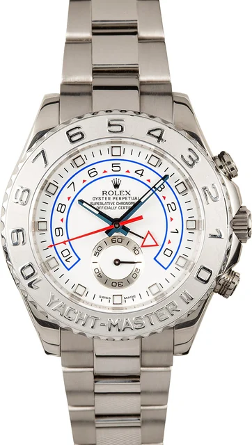Rolex Yacht-Master II Ref 116689 White Gold 116689WAO kol saati