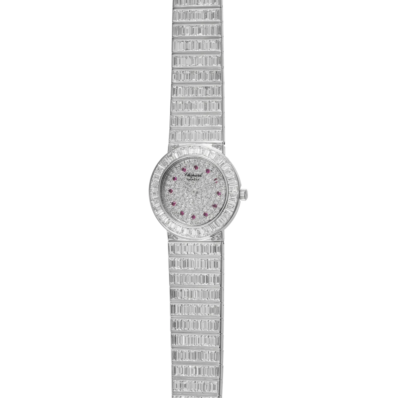 Chopard CHOPARD REF. 10-5631-WDB, 18K WHITE GOLD kol saati