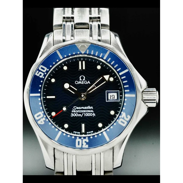 OMEGA Seamaster 300M Blue Dial 2583.80.00 210000036172 kol saati