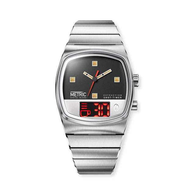 Brew Watches Metric - Digital Blend Analog-LED Watch MTRC-LED-DIGITAL kol saati